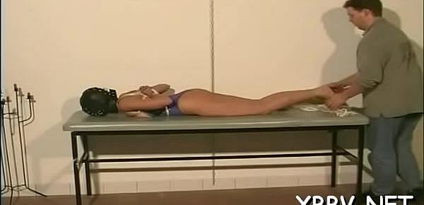 Sexual sweetheart cums with a fake penis